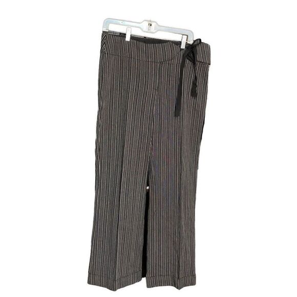 White House Black Market Wide Leg Trousers Size 12 - Picture 1 of 6